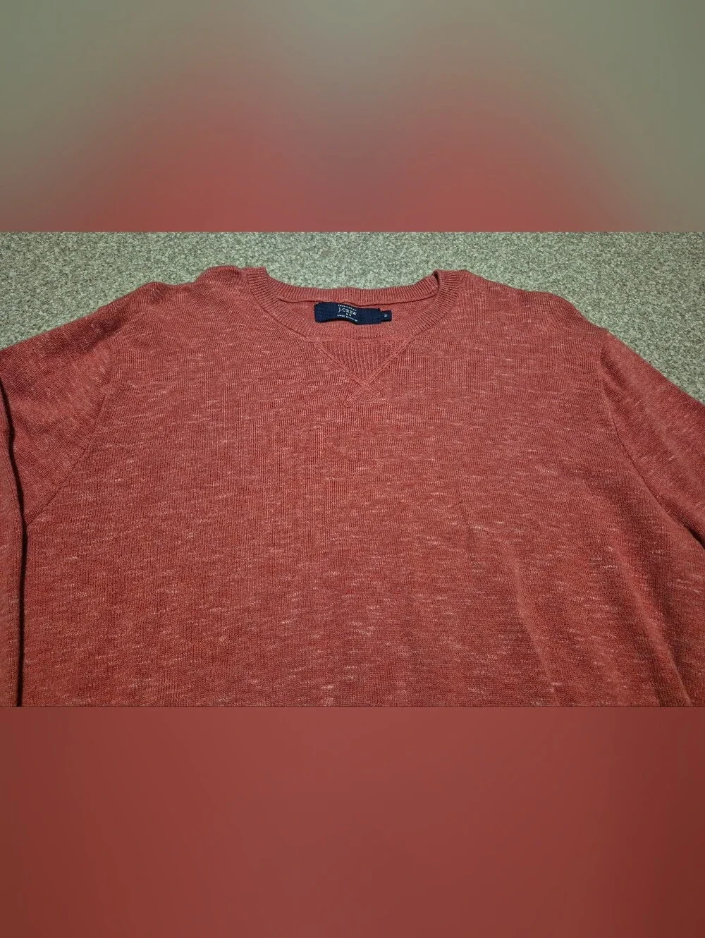 Mens J Crew Cotton Sweater Size Medium